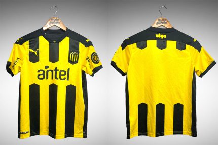 Peñarol 2021 Primeira Camisa Tam GG Infantil.