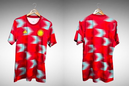 Colômbia 2022 Camisa de Aquecimento Tam G.