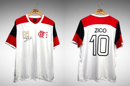 Flamengo 1981 Retrô Segunda Camisa Tam G Nº 10 Zico.