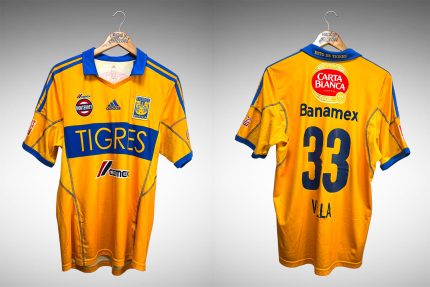 Tigres 2013 Primeira Camisa Tam G Nº 33 Villa.