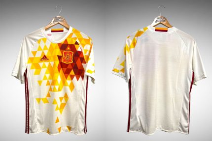 Espanha 2016 Segunda Camisa Tam GG Infantil.