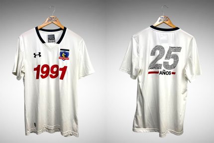 Colo-Colo 2016 Camisa Comemorativa 25 Anos Copa Libertadores Tam G Nº 25.