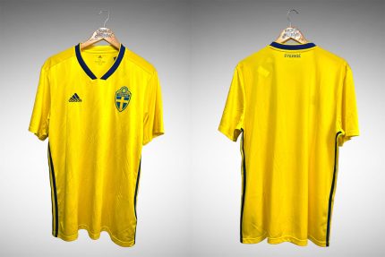 Suécia 2018 Primeira Camisa Tam GG.