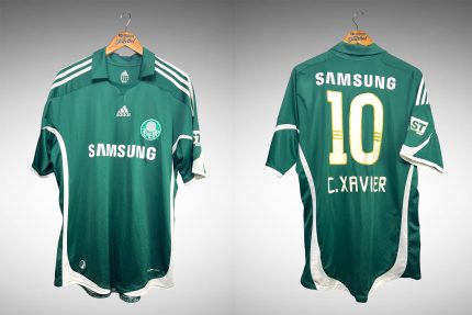 Palmeiras 2009 Primeira Camisa Tam G Nº 10 C. Xavier.