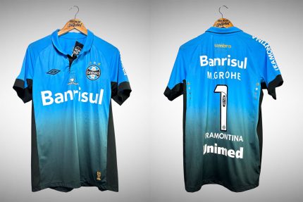 Grêmio 2015 Camisa de Goleiro Tam M Nº 1 M. Grohe.