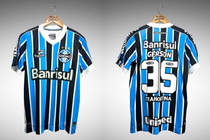 Grêmio 2013 Primeira Camisa Tam M Nº 35 Gérson.