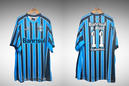 Grêmio 2014 Primeira Camisa Tam 8G Nº 11 A. Ruiz.