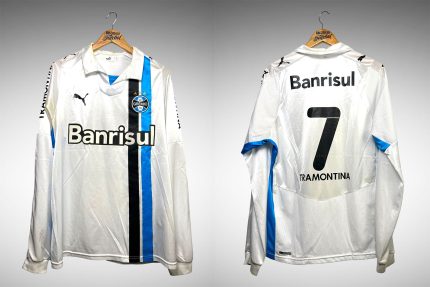 Grêmio 2008 Segunda Camisa Tam GG Nº 7 Mangas Longas.