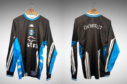 Grêmio 2000 Camisa de Goleiro Tam GG Mangas Longas.