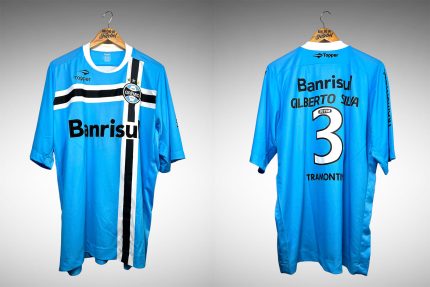 Grêmio 2011 Segunda Camisa Tam 5G Nº 3 Gilberto Silva.