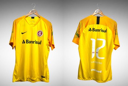 Internacional 2018 Camisa de Goleiro Tam GG Nº 12.