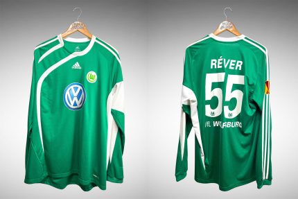 Wolfsburg 2009 Primeira Camisa Tam GG Nº 55 Réver Mangas Longas.