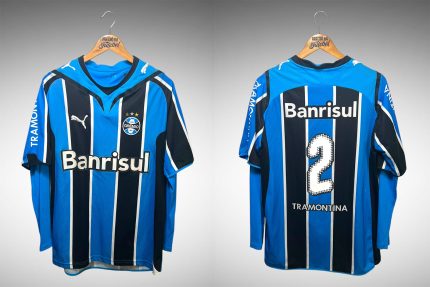 Grêmio 2009 Primeira Camisa Tam M Nº2 Manga Longa.