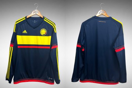 Colômbia 2015 Segunda Camisa Tam G Mangas Longas.