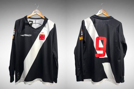 Vasco da Gama 2009 Primeira Camisa Tam G Nº 9 Mangas Longas.