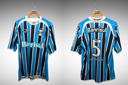 Grêmio 2011 Primeira Camisa Tam 2GG Nº5.