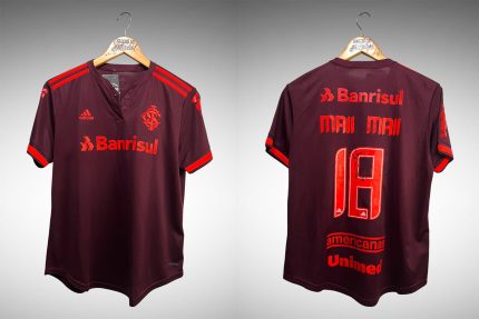 Internacional 2021 Terceira Camisa Tam G Feminino Nº 18 Maii Maii.